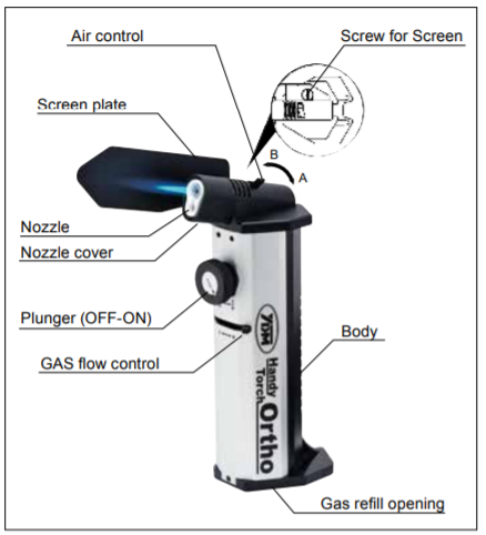 Handy Torch (Gas not included) – Collaborative Dental