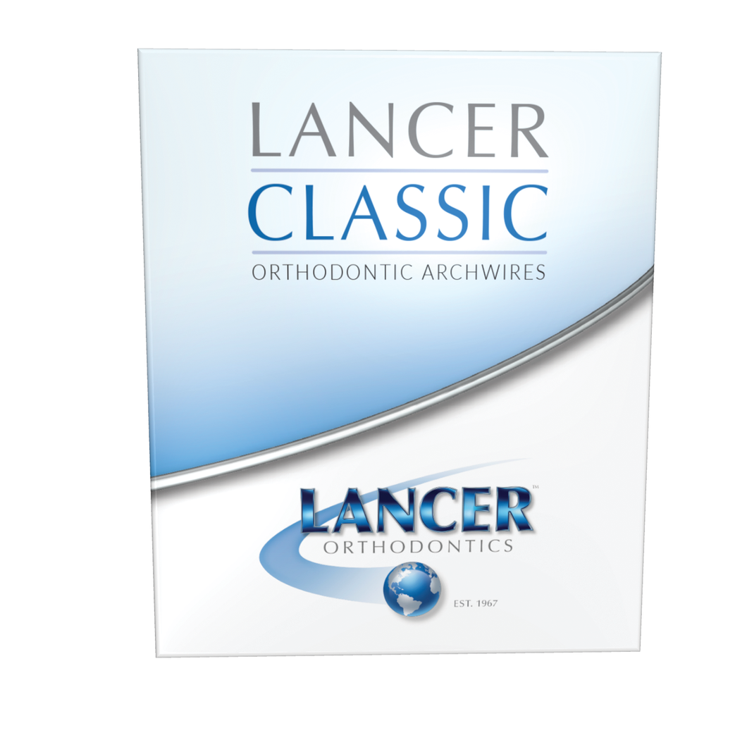 Lancer Classic Archwires Coated NiTi Trueform (Rectangle)