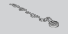 Eyelet and Traction chain (pack of 10)