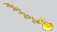 Gold Eyelet and Traction chain (pack of 10)