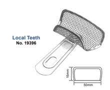 Load image into Gallery viewer, Impression Tray, Stainless Steel Net, Local and Individual Teeth
