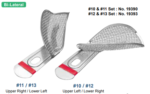 Impression Tray, Stainless Steel Net (Bi-Lateral)