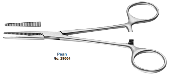 Pean Hemostat Forceps