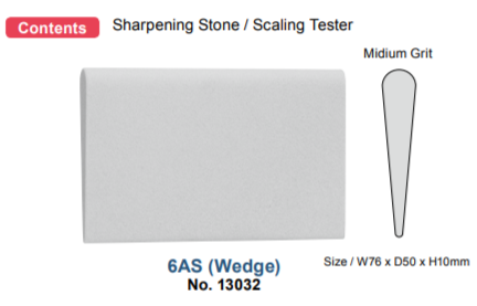 Sharpening Stone, Arkansas 6AS (Wedge)